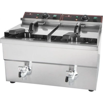 Afbeelding van friteuse 08L+08L, 688828, CaterChef