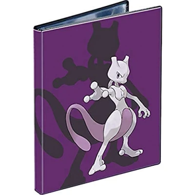 Afbeelding van Ultra PRO Pokémon Mewtwo Portfolio notitieboek kaarthouder accessoires voor verzamelkaarten capaciteit 80 kaarten 10 pagina&#039;s