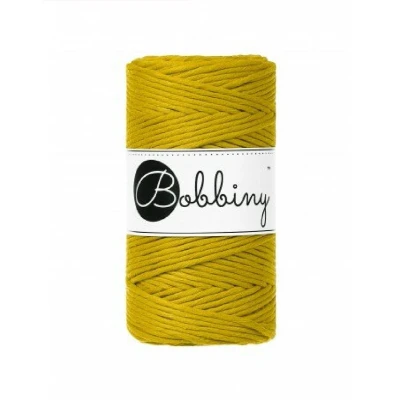 Afbeelding van Bobbiny macrame koord 3 mm spicy yellow