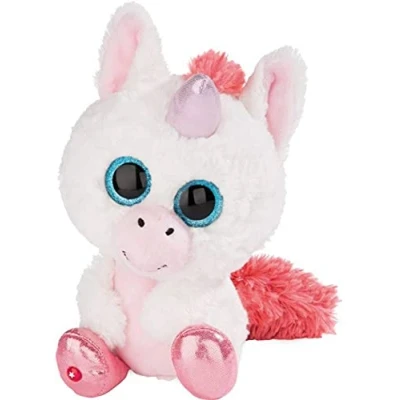 Afbeelding van Nici Knuffeleenhoorn Glubschis Milky fee Junior 25 Cm Wit/roze