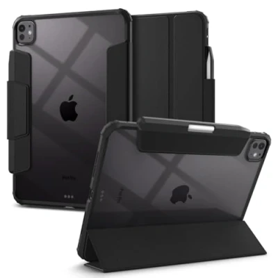 Afbeelding van Spigen Ultra Hybrid Pro Hoesje Geschikt voor Apple iPad 11 (2024) Back Cover met Air Cushion Zwart
