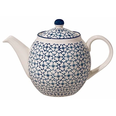 Afbeelding van Motief Emma Kleuren 14 cm, Blauw, Keramiek, Inhoud 1200 ml