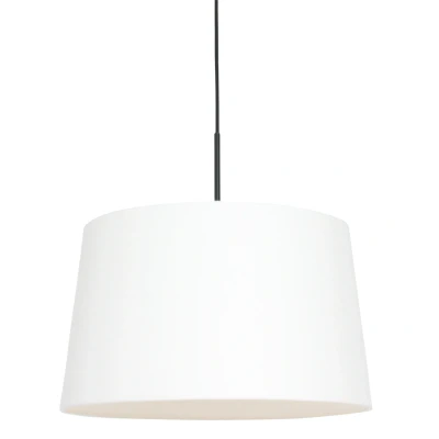 Afbeelding van Steinhauer Sparkled Light hanglamp linnen witte kap