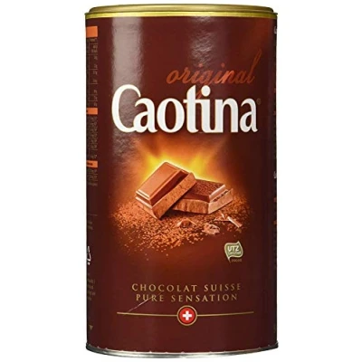 Image de Caotina originale, Poudre de Cacao avec du Chocolat Suisse, Chaud, Lot 2, 2 x 500g