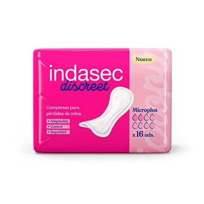 Afbeelding van Incontinentie Maandverband Dermoseda Micro Plus Indasec 1233 29214 (16 uds) 16 Stuks ()