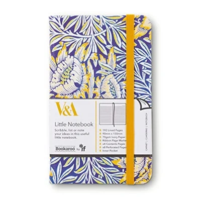 Afbeelding van IF V &amp; A Bookaroo Journal, A6, Morris tulp en wilg, geel, één maat