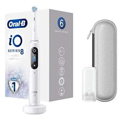 Afbeelding van Oral B IO Series 8 Elektrische Tandenborstel Wit