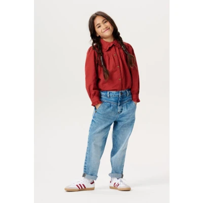 Afbeelding van Noppies Blouse Jalai long sleeve Meisjes Maat 92