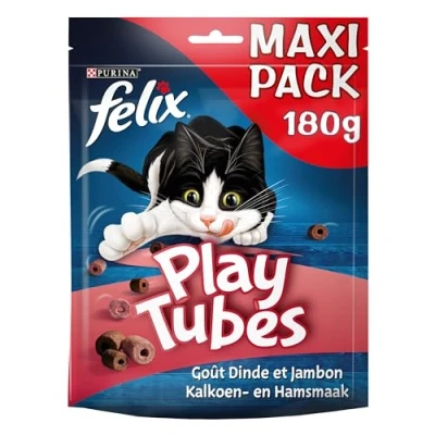 Afbeelding van 5x Felix Play Tubes Kalkoen Ham 180 gr