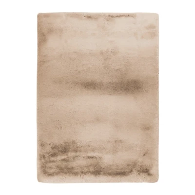 Afbeelding van Luxury Premium Fluffy Vacht Vloerkleed Tapijt Woonkamer Slaapkamer Beige 200x290 cm Rechthoek Polyester