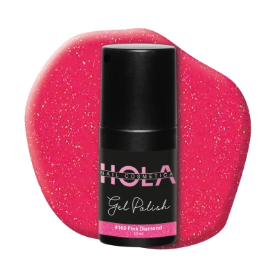 Afbeelding van Gelpolish #160 Pink Diamond 10ml roze Gelnagellak Hola