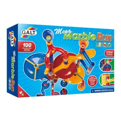 Afbeelding van Galt Speelgoed, Mega Marble Run, Construction Toy, leeftijd 4 jaar ouder