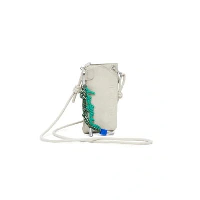 Afbeelding van Desigual telefoontasje Half Logo Milton Phone Bag Piedra beige