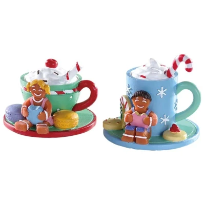 Afbeelding van Cocoa and cookies set of 2 LEMAX