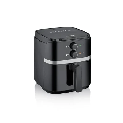 Afbeelding van Severin 2452 Airfryer 1500 W Timerfunctie Zwart, Zilver
