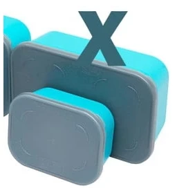 Afbeelding van Drennan DMS Bait Seal Box Aqua (zonder gaatjes) Maat : 3 Pint