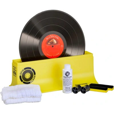 Afbeelding van Pro Ject Spin Clean Record Washer Platenwasser vinyl Voor elke plaat Geel