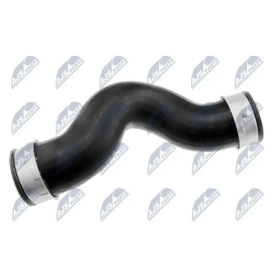 Afbeelding van NTY GPP VW 019 Laadluchtslang Rubber met voering van stof VOLKSWAGEN: Transporter 5, 5 Bus, Multivan (7HM