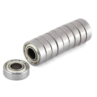 Afbeelding van Candeon 10 stuks 698ZZ kogellagers (8 x 19 6 mm) hittebestendige staal diepe groeflagers duurzaam