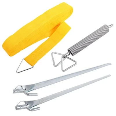 Afbeelding van Fiamma Tie Down Kabelbinderset, geel, 11 m, 4 delig, stormband