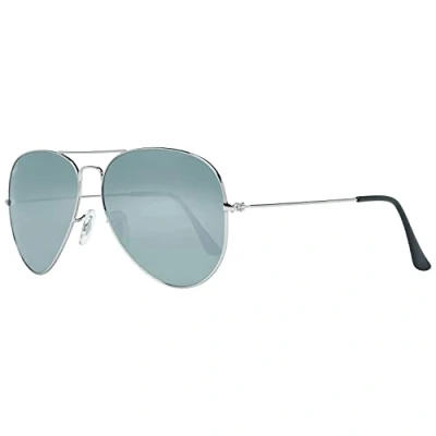 Afbeelding van Ray Ban Aviator Large II Zilver Grijs Spiegel