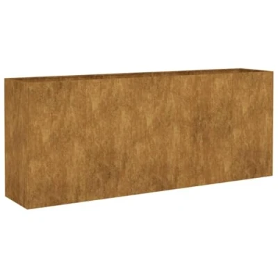 Afbeelding van Plantenbak verhoogd 200x40x80 cm cortenstaal