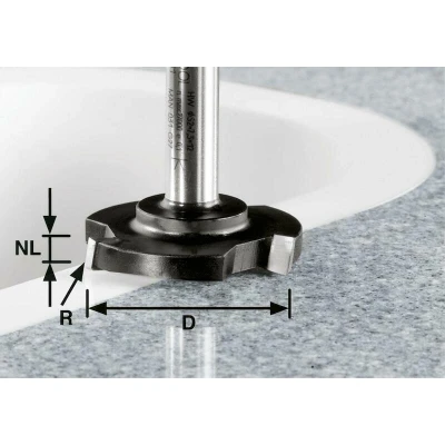 Afbeelding van FESTOOL HW D 52/R1ss S12 vlakfrees 492701