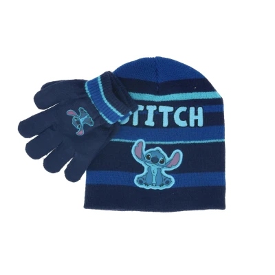 Afbeelding van Lilo &amp; Stitch Muts met Handschoenen 8721008123615