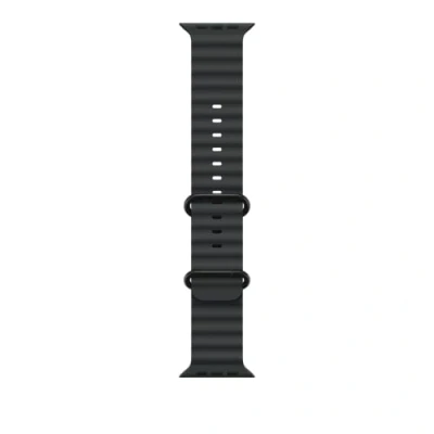 Afbeelding van Apple MYPD3ZM/A slimme draagbare accessoire Band Zwart Fluorelastomeer, Titanium