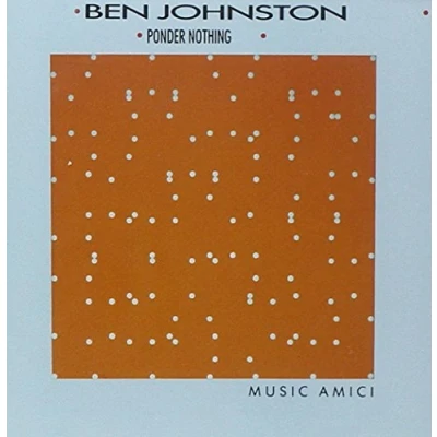 Afbeelding van Music Amici Johnston: Ponder Nothing (CD)