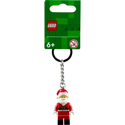Afbeelding van LEGO Kerst Sleutelhanger De Kerstman