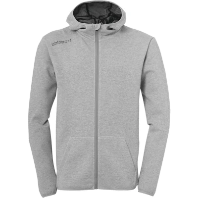 Afbeelding van Uhlsport Essential Sweater Met Kap Heren Donkergrijs Gemeleerd Maat: XL