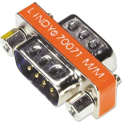 Afbeelding van LINDY Serieel Adapter [1x RS232 stekker 1x stekker]