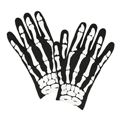Afbeelding van Widmann Spook &amp; Skelet Kostuum Botterige Handschoenen Kind Halloween Verkleedkleding
