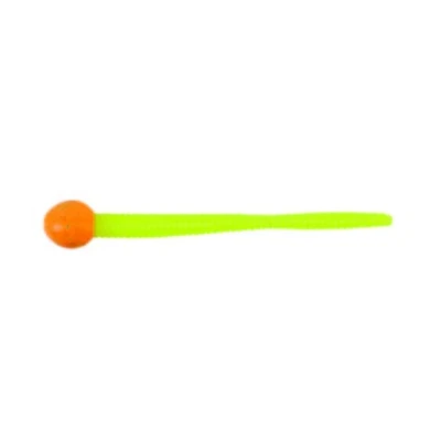 Afbeelding van Berkley Floating Mice Tails 8cm (13pcs) Kleur : Orange Silver Chartreuse