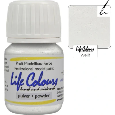 Afbeelding van Elita LC030260 Modelspoor poederverf Wit 30 ml