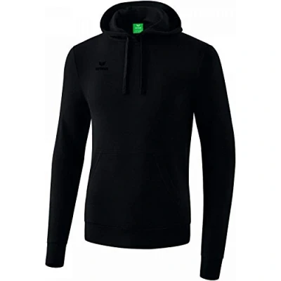 Afbeelding van Erima Sweatshirt met capuchon zwart 128 / XXXL