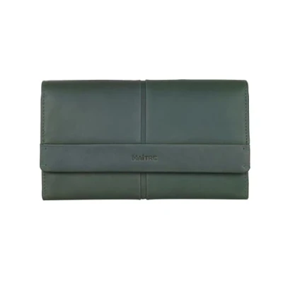 Afbeelding van Maître Portemonnee Birkenfeld Diedburg Purse LH15FZ Lightgreen Kaki