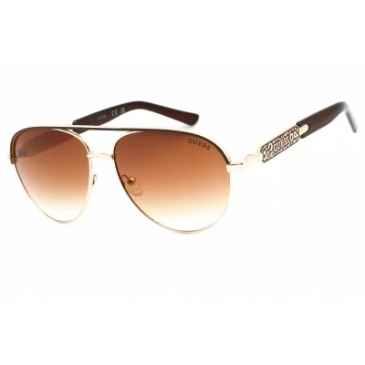 Afbeelding van Guess Dammes Brillen Zonnebrillen Goud One Size