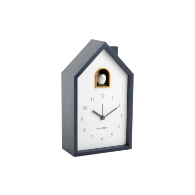 Afbeelding van Karlsson Wekker Modern Cuckoo Donkerblauw