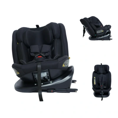 Afbeelding van Novi Baby Autostoel Goliath Go 0 1 2 3 I Size Rotation Black/Mesh