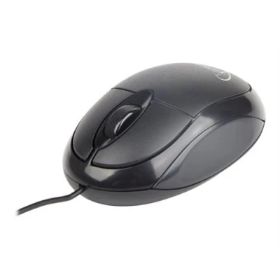 Image de Gembird MUS U 01 Souris droitiers et gauchers optique 3 boutons filaire USB noir