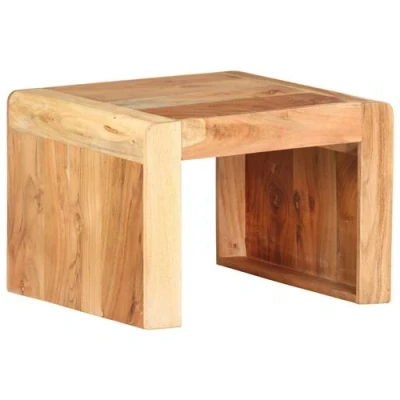 Afbeelding van vidaXL Bijzettafel 43x40x30 cm massief acaciahout