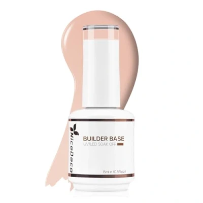 Afbeelding van Nicedeco Builder Base Gel Nagellak Semi Permanent UV/LED Soak Off Nail Polish Vibrant 15ml 13