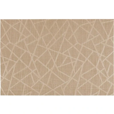 Afbeelding van Secret de Gourmet Placemat set van 4 Onderlegger 45 x 30 cm Donker beige