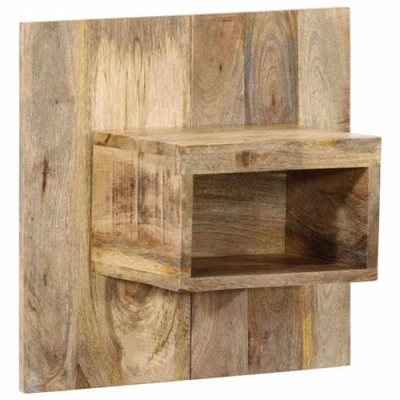 Image de vidaXL Table de chevet 50x27x50 cm bois massif manguier brut4017521