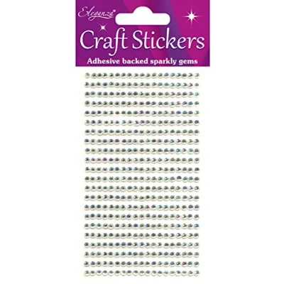 Afbeelding van Oaktree Stickers Diamantjes Iride (per vel) 3mm