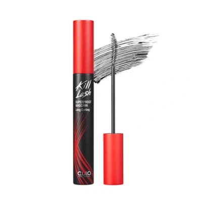 Afbeelding van Clio Kill Lash Mascara, super resistent, lange krullende wimpers voor langere wimpers, duurzaam, waterdicht, vlekbestendig