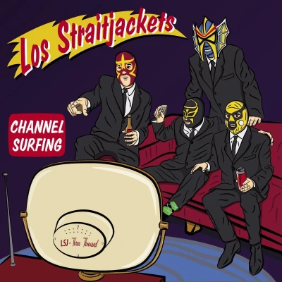 Afbeelding van Los Straitjackets Channel Surfing (Single)