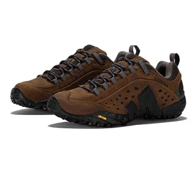 Afbeelding van Merrell Intercept Herren Wandelschoenen Outdoor Trekking Schoenen Bruin J598633 Maat EU 43 UK 8.5